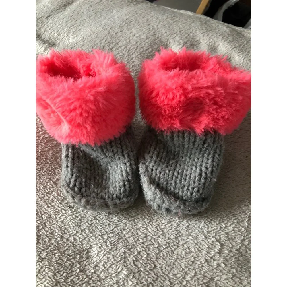 Baby bootie slippers 12m